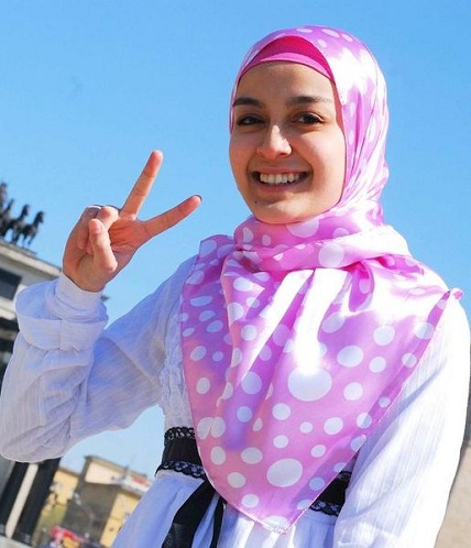 Arabų stiliaus hidžabas