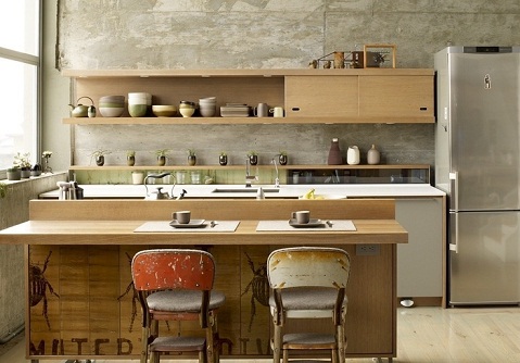„Zen“ dizaino virtuvė