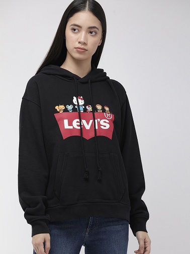 Levis Oversize Kapüşonlu Sweatshirt