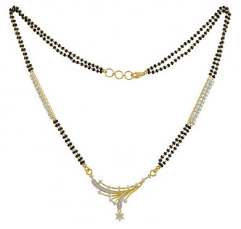 Geleneksel Çift Zincirli Mangalsutra