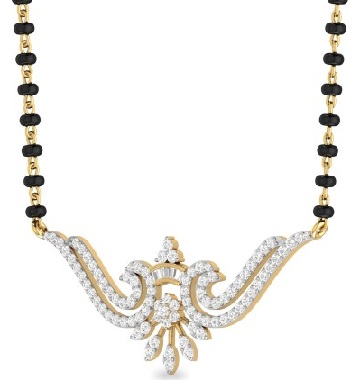 Şarap Dalı Mangalsutra Tasarımı