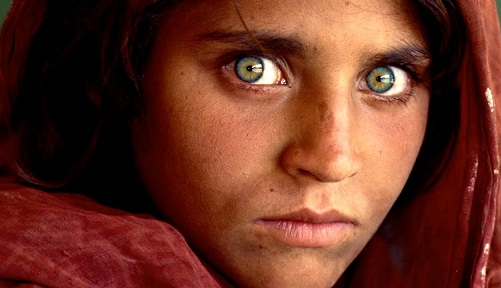 „Sharbat Gula“ akys