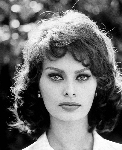 Sophia Loren akių išvaizda