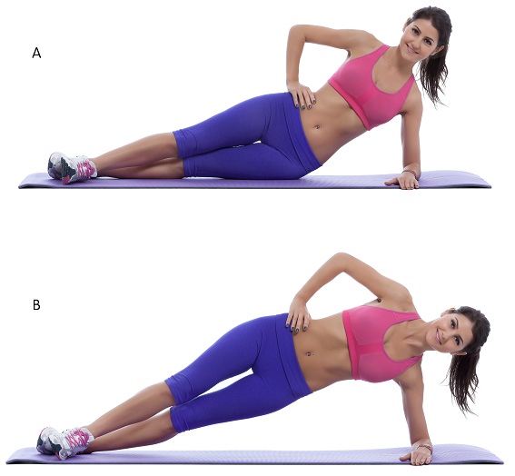 Side Plank - yükseklik için en iyi egzersiz