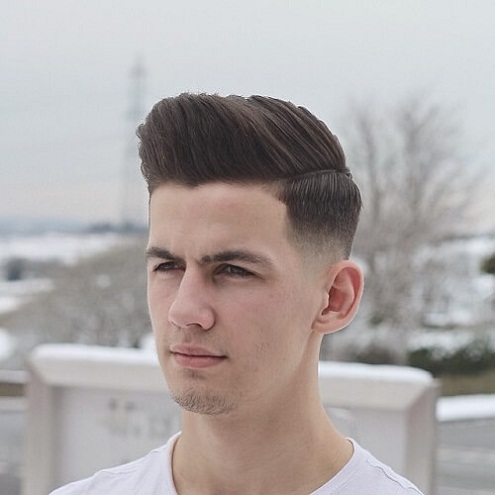 „Pompadour Mid Fade“