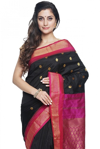 „Kanchipuram Silk Cotton Saree“