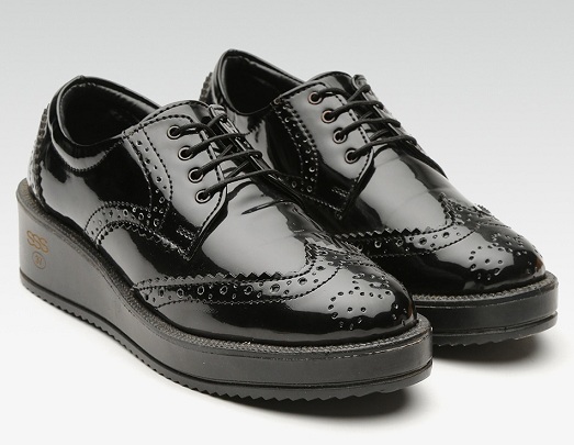 Siyah Kama Brogues