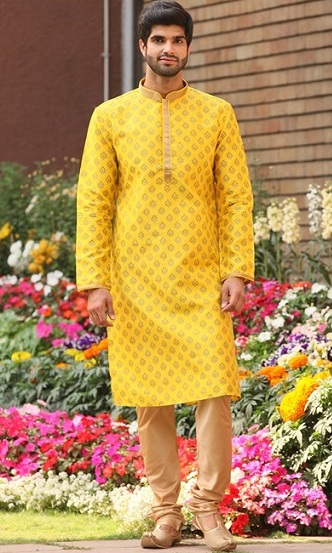 Erkekler için Manyavar Düğün Kurta