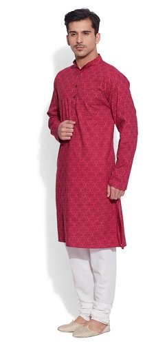 Erkekler için Pamuk Kurta