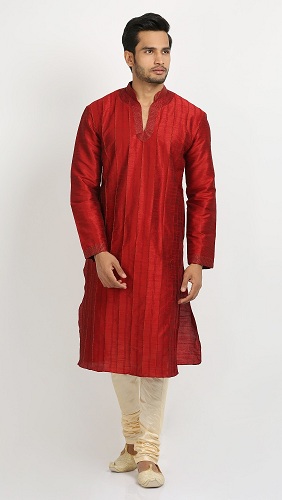 Nakışlı Boyun Kurta