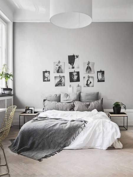 Minimalist İç Tasarım Yatak Odası