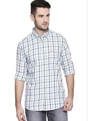 Lee Cooper mygtukai žemyn kasdieniai marškiniai