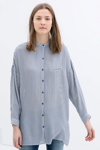 Zara Oversize Tunik Gömlek
