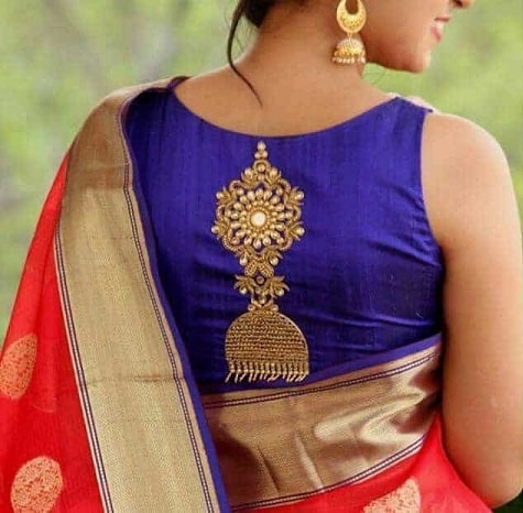 Ornament Design Silk Saree palaidinė