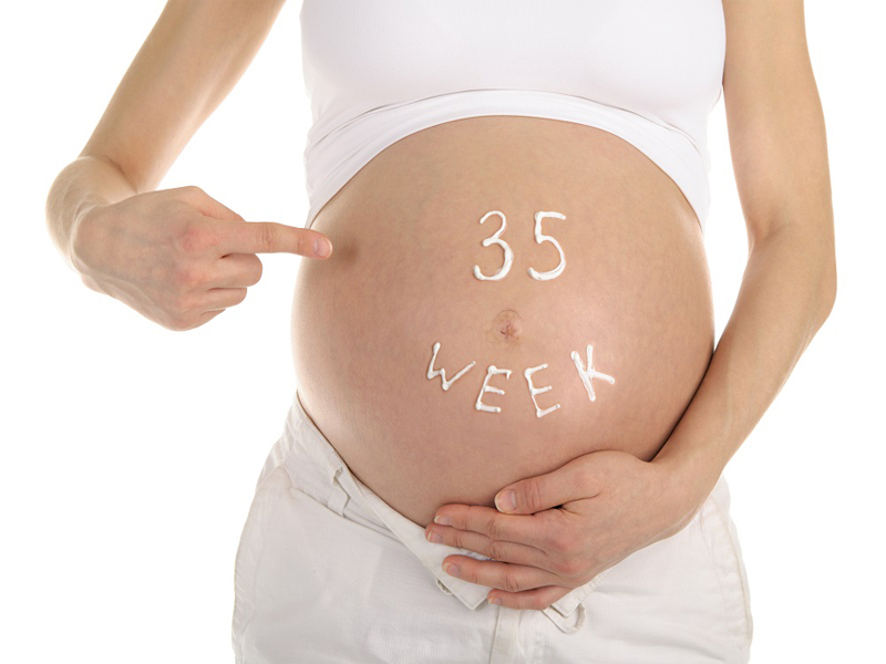 35 nėštumo savaitės