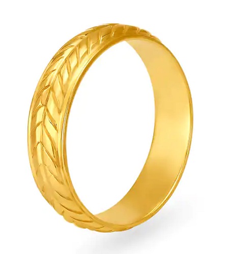 22ct auksinis vestuvinis žiedas