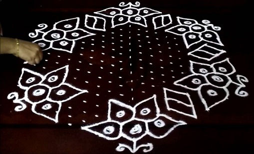 11 raundas Taškas Rangolis