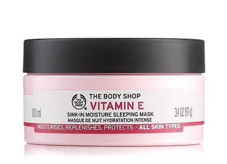 „Body Shop“ vitamino E kaukė