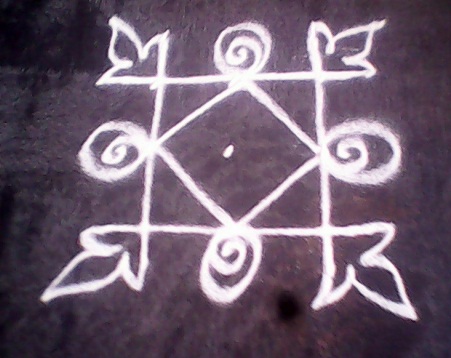 Acemi 3 Nokta Rangoli