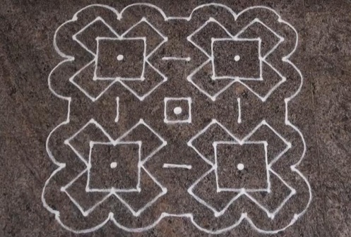 Geometrik Tasarım Rangoli