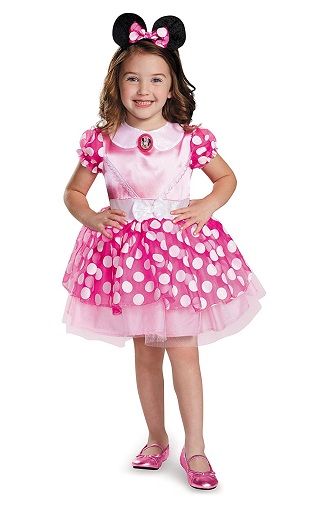 Suknelė „Minnie Mouse“ 5 metų mergaitei
