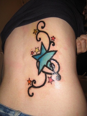 Žvaigždžių genčių tatuiruočių dizainas