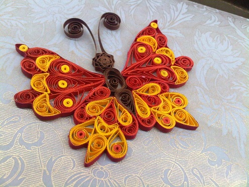 Popieriaus Quilling amatų idėjos