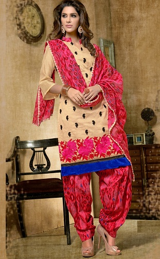 Resham Work Salwar kostiumas