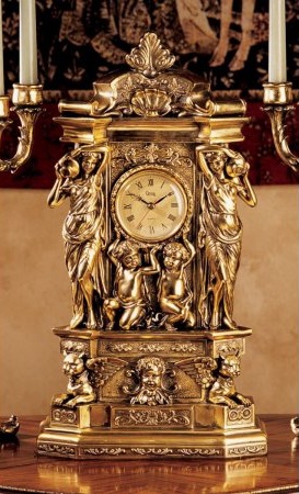 Senovinis dirbtinis auksinis laikrodis