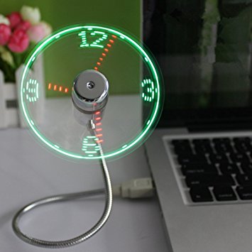 LED Saat Fanı