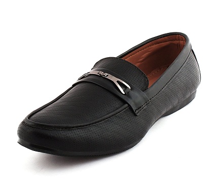 Vestrico Siyah Erkek Loafer Ayakkabı