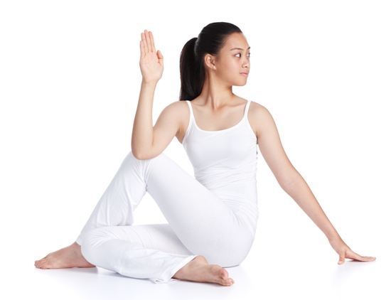 Yarım Büküm Duruşu - Sağlık için Matsyendrasana Yoga