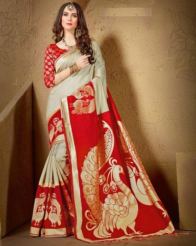 Tasarımcı İpek Sarees