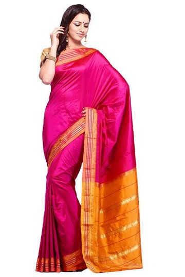 Pure Narayanpet Pure Silk Saree