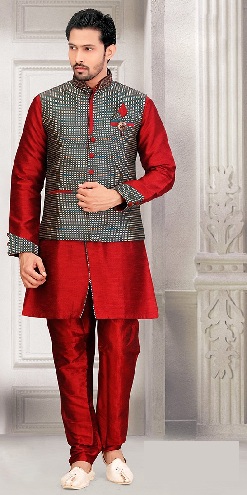 Ceketli Kurta Pijama
