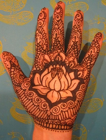 Son Lotus Mehandi Tasarımları