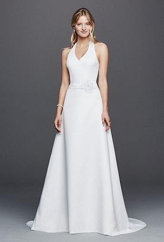 Baltos spalvos vestuvinė suknelė