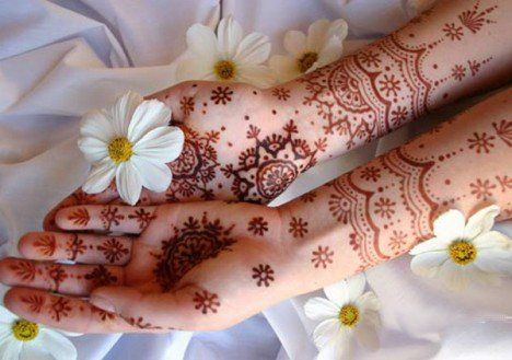 Formatuokite Indijos „Mehendi“ dizainą