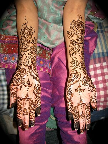 Radžastano Mehendi modelis