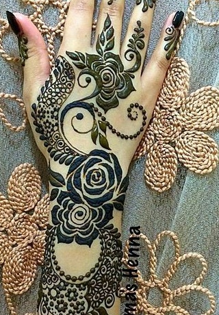 Dizaineris Indijos Mehndi dizainas