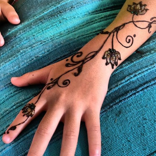 Mehndi menas mergaitėms