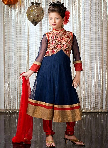 Anarkali kostiumas mergaitėms