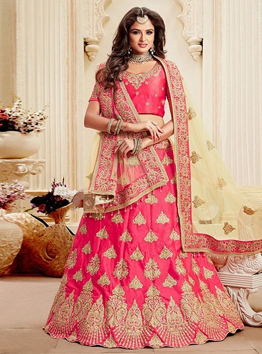 Baskılı Lehenga Choli