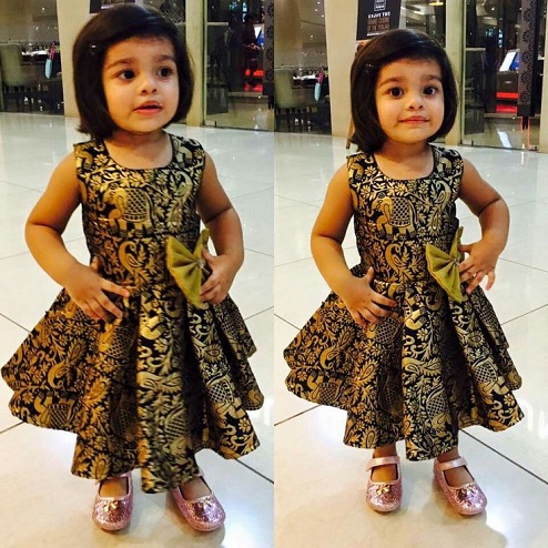 „Banarasi Baby Frock“