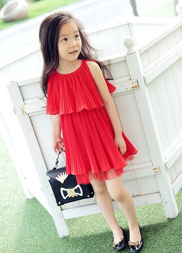 Layered Frills Baby Frock
