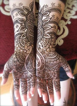 „Marwari Hand Mehndi“ dizainas