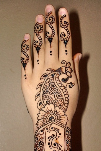 Eid Mehndi dizainas rankoms
