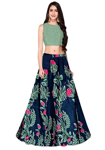 Krep Lehenga