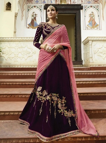 Mor Lehenga