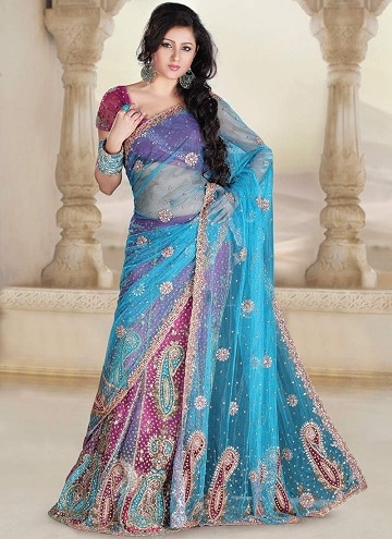 Yarım Saree Lehenga